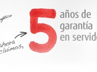 Fujitsu 5 años de garantía