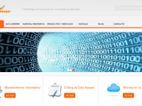 Nueva web de Data Keeper